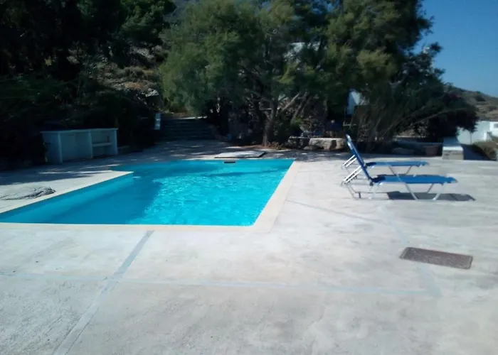 Semi-detached House On The Heights Of Parikia - Exceptional View Of The Cyclades Dom wakacyjny Páros