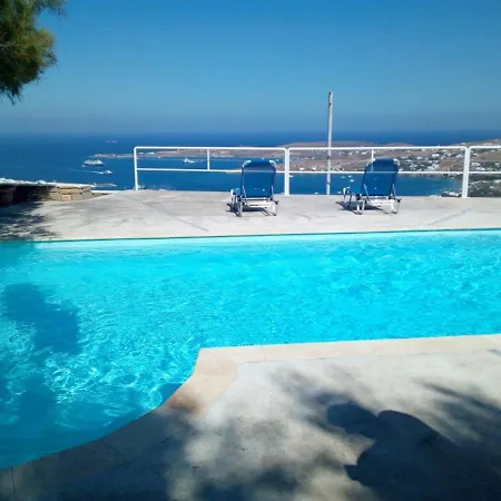 Holiday home Semi-detached House On The Heights Of Parikia - Exceptional View Of The Cyclades