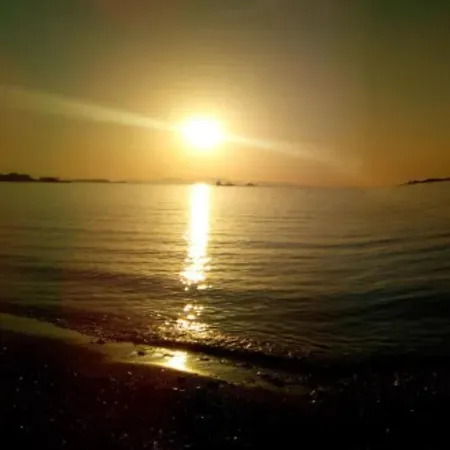 Nyaraló Semi-detached House On The Heights Of Parikia - Exceptional View Of The Cyclades